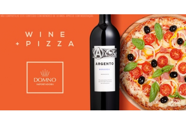 Domno harmoniza pizza e vinho para comemorar o Dia da Pizza
